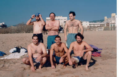 FOTO 1997: TONI JASÀ, LLUIS BARRI, JOSEP BRUN, XAVIER COMAS, XAVIER COMES, XAVIER GIBERT